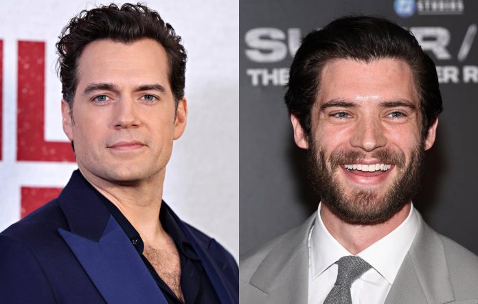 Henry Cavill and David Corenswet