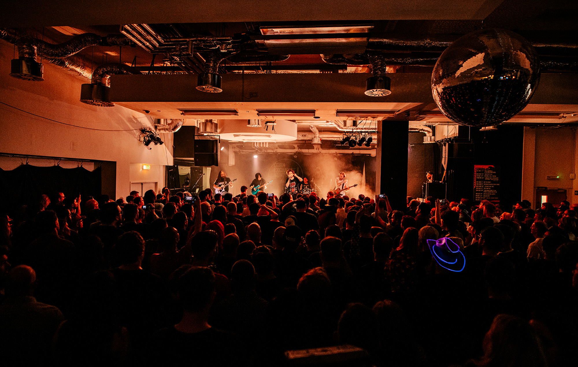 Funeral for a Friend performing at Corn Exchange. Image by Coal Poet Media