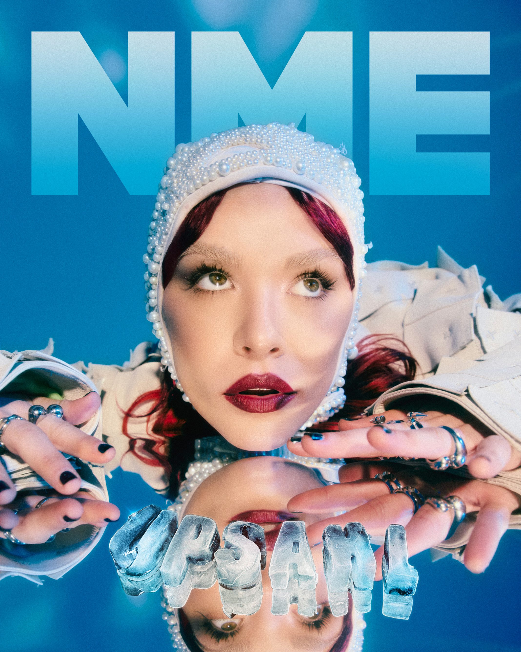 UPSAHL on The Cover of NME (2024), photo by Ashley Osborn