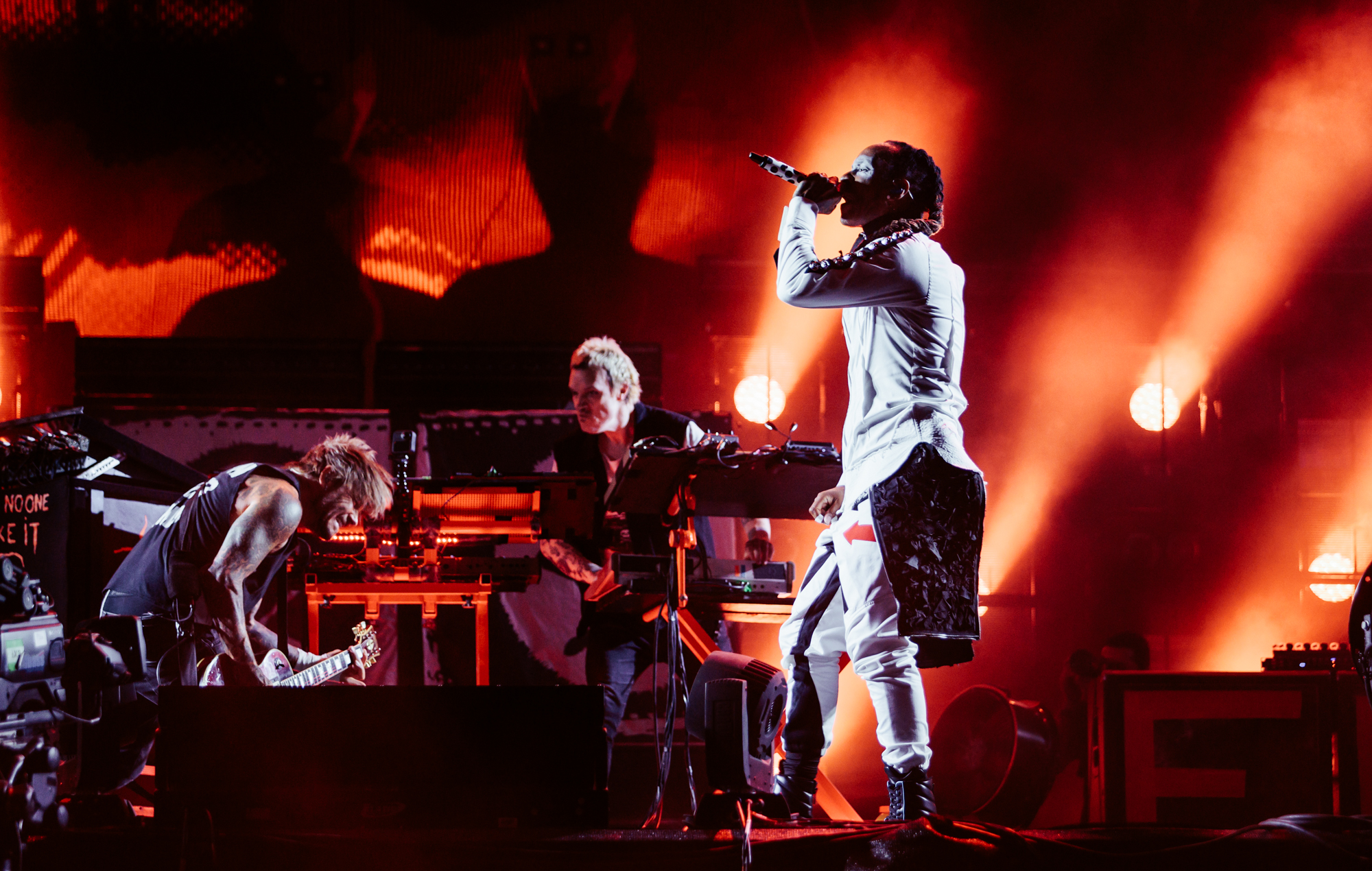 The Prodigy live at Reading 2024. Credit: Andy Ford for NME